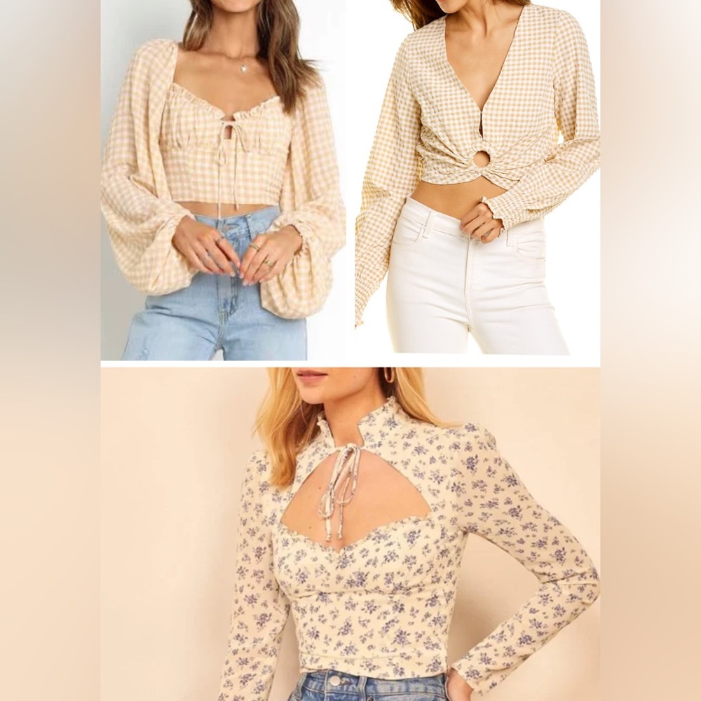 Bundle of 3 Cute Tops